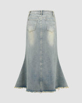 Sageborn Maxi-Jeansrock